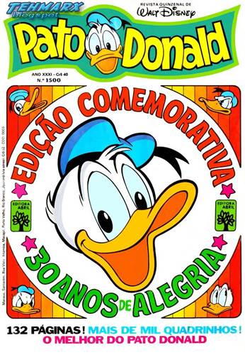 Download de Revista  Pato Donald - 1500 : 30 anos da Revista