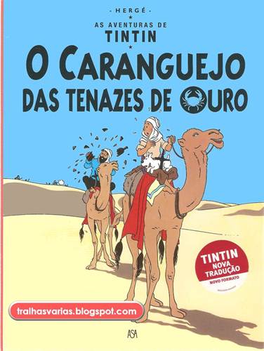 Download de Revista  Tintin - O Caranguejo das Tenazes de Ouro