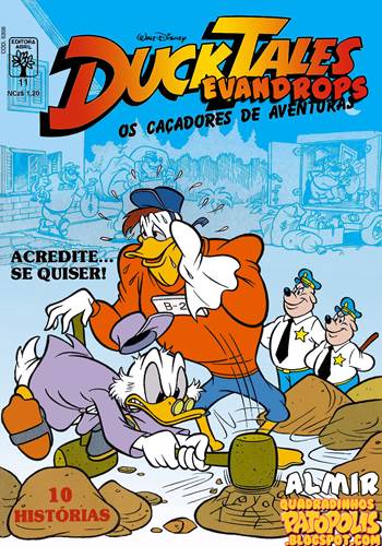 Download de Revista  DuckTales Os Caçadores de Aventuras (Abril, série 1) - 11