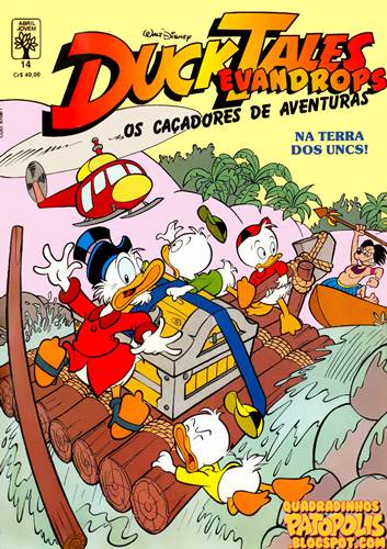 Download de Revista  DuckTales Os Caçadores de Aventuras (Abril, série 1) - 14