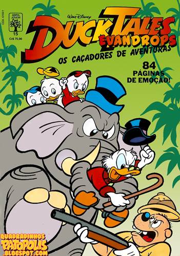 Download de Revista  DuckTales Os Caçadores de Aventuras (Abril, série 1) - 15