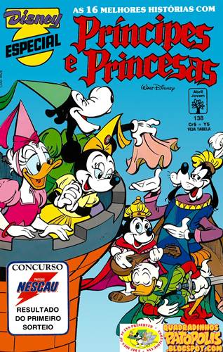 Download de Revista  Disney Especial - 138 : Príncipes e Princesas