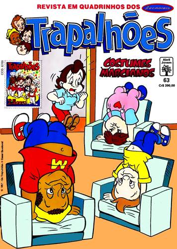 Download de Revista  Revista em Quadrinhos dos Trapalhões - 63