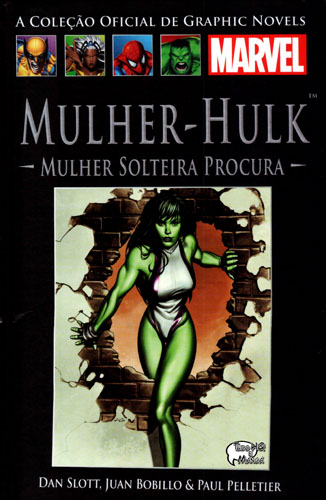 Download de Revista  Marvel Salvat - 035 : Mulher-Hulk - Mulher Solteira Procura