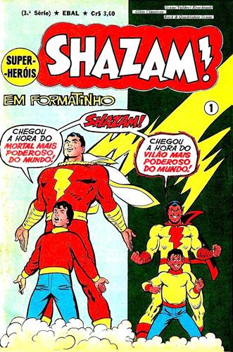 Download de Revista  Shazam (Super Heróis em Formatinho) - 01