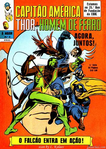 Download de Revista  Capitão América, Thor e Homem de Ferro (A Maior - série 1) - 02