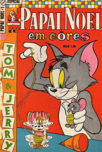 Download de Revista  Tom & Jerry (Papai Noel em Cores) (Ebal) - 01