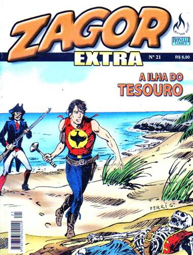 Download de Revista  Zagor Extra (Mythos) - 21 : A Ilha do Tesouro