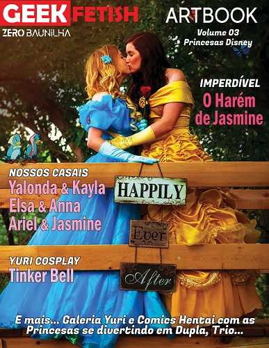 Download de Revista Geek Fetish Artbook 03 - Princesas Disney