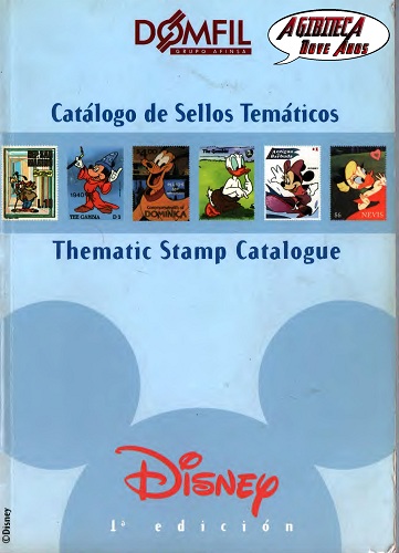 Download de Revista  Catálogo de Selos Temáticos Disney