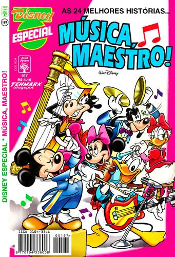Download de Revista  Disney Especial - 167 : Música, Maestro!