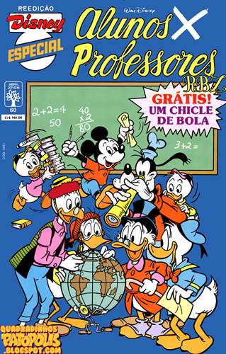 Download de Revista  Disney Especial Reedição - 060 : Alunos x Professores