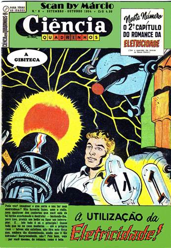 Download de Revista  Ciência em Quadrinhos (Ebal, série 1) 08 - Eletricidade