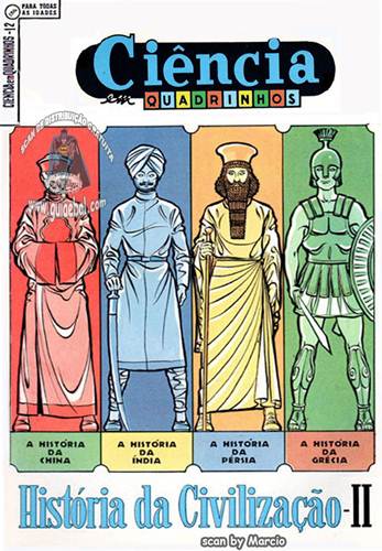 Download de Revista  Ciência em Quadrinhos (Ebal, série 1) 12 - História da Civilização II
