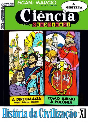 Download de Revista  Ciência em Quadrinhos (Ebal, série 1) 30 - História da Civilização XI