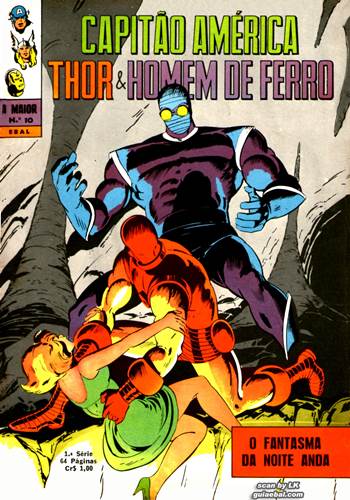 Download de Revista  Capitão América, Thor e Homem de Ferro (A Maior - série 1) - 10