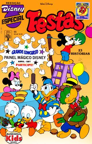 Download de Revista  Disney Especial Reedição - 055 : Festas