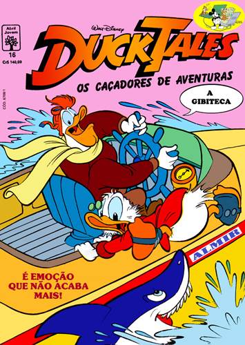 Download de Revista  DuckTales Os Caçadores de Aventuras (Abril, série 1) - 16