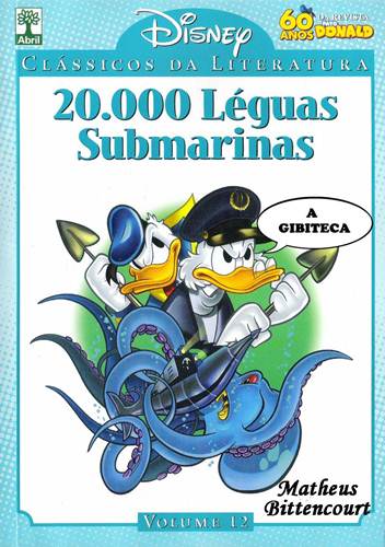 Download de Revista  Clássicos da Literatura Disney 12 - 20.000 Léguas Submarinas