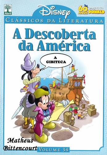 Download de Revista  Clássicos da Literatura Disney 34 - A Descoberta da América