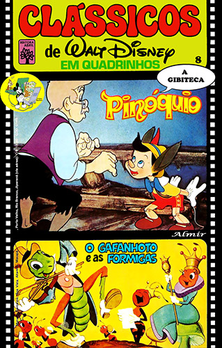Download de Revista  Clássicos de Walt Disney em Quadrinhos (1978-80) - 08 : Pinóquio / O Gafanhoto e as Formigas