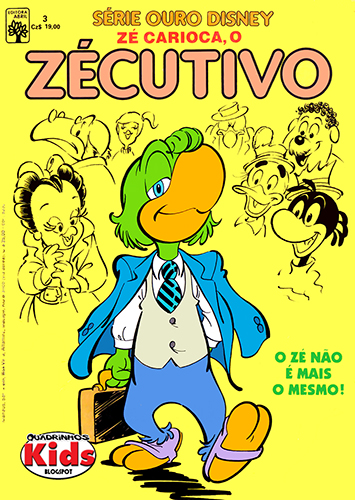 Download de Revista  Série Ouro Disney 03 - Zé Carioca, o Zécutivo