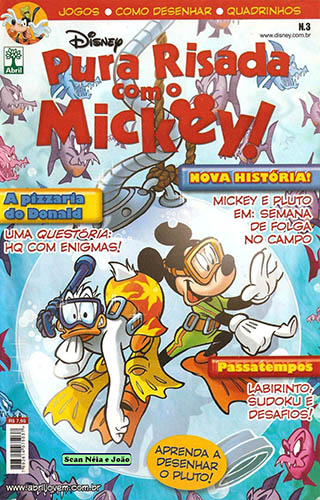 Download de Revista  Pura Risada com o Mickey! - 03