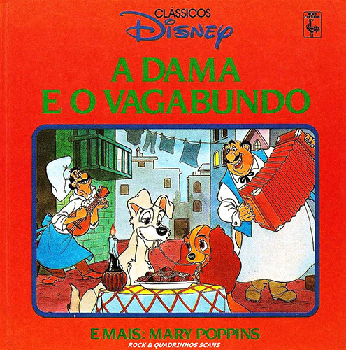 Download de Revista  Clássicos Disney (Nova Cultural) - 13 : A Dama e o Vagabundo & Mary Poppins