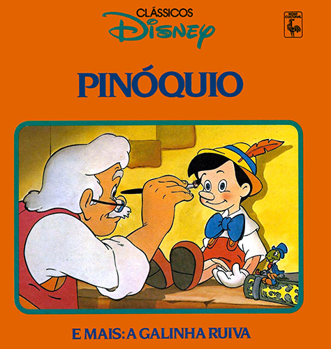 Download de Revista  Clássicos Disney (Nova Cultural) - 18 : Pinóquio & A Galinha Ruiva