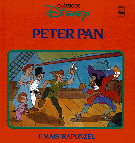 Download de Revista  Clássicos Disney (Nova Cultural) - 17 : Peter Pan & Rapunzel