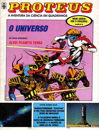Download de Revista  Proteus - A Aventura da Ciência em Quadrinhos - 05