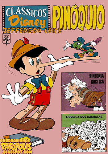 Download de Revista  Clássicos Disney em Quadrinhos (1988) - 01 : Pinóquio