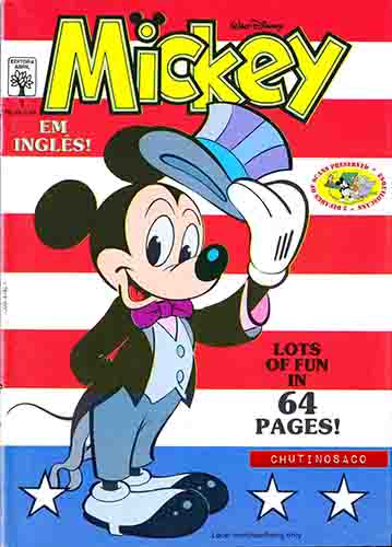 Download de Revista  Mickey em Inglês - 01