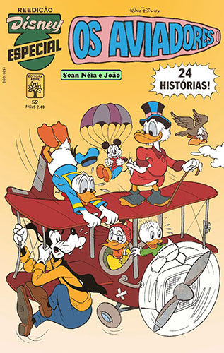Download de Revista  Disney Especial Reedição - 052 (NT) : Os Aviadores