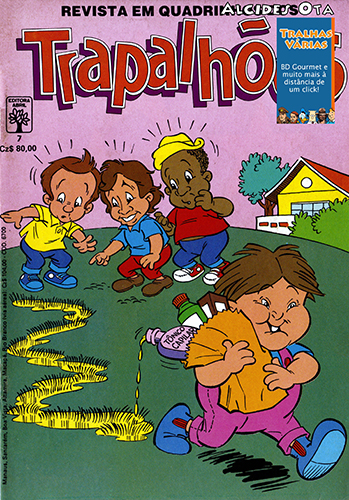 Download de Revista  Revista em Quadrinhos dos Trapalhões - 07