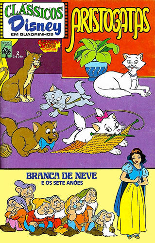Download de Revista  Clássicos Disney em Quadrinhos (1983-85) - 02 : Aristogatas