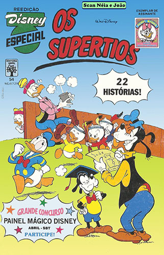 Download de Revista  Disney Especial Reedição - 054 (NT) : Os Supertios