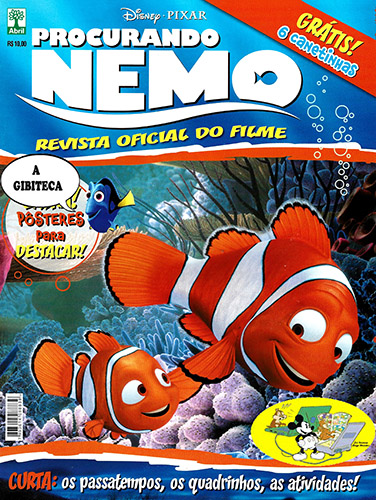 Download de Revista  Procurando Nemo - Revista Oficial do Filme (Abril)