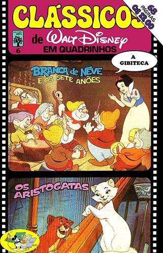 Download de Revista Clássicos de Walt Disney em Quadrinhos (1978-80) - 06 : Branca de Neve & Os Aristogatas