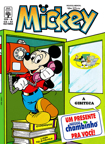 Download de Revista  Um Presente Chambinho - 02 (Mickey 524-A)