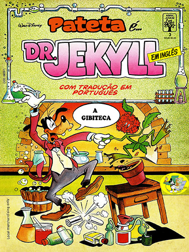 Download de Revista  Pateta é... em Inglês 03 : Dr. Jekyll