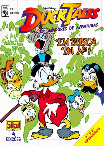 Download de Revista  DuckTales Os Caçadores de Aventuras (Abril, série 1) - 22