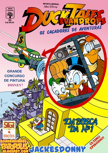 Download de Revista  DuckTales Os Caçadores de Aventuras (Abril, série 1) - 25