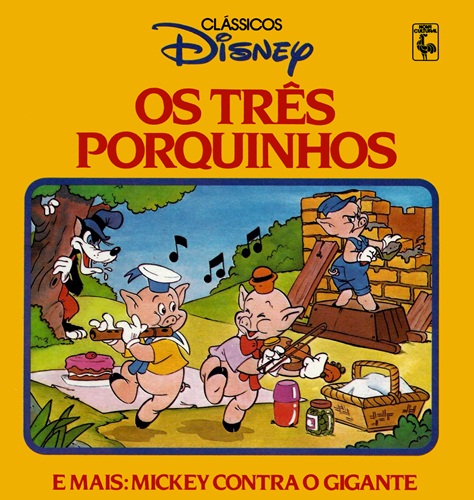 Download de Revista  Clássicos Disney (Nova Cultural) - 29 : Os Três Porquinhos & Mickey contra o Gigante