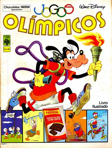 Download de Revista  Livro Ilustrado (Abril) - Jogos Olímpicos Disney (1980)