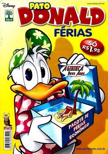 Download de Revista  Pato Donald Férias - 08
