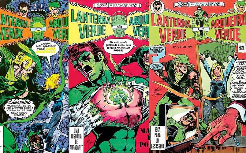 Download Flash, Lanterna, Arqueiro Verde (Invictus Formatinho 1ª série)