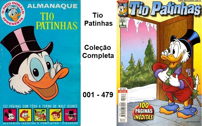 Download de Revista Tio Patinhas - Coleção Completa (001 ao 479)
