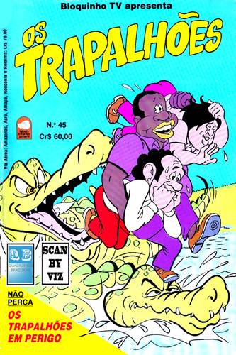 Download de Revista  Os Trapalhões (Bloch) - 45