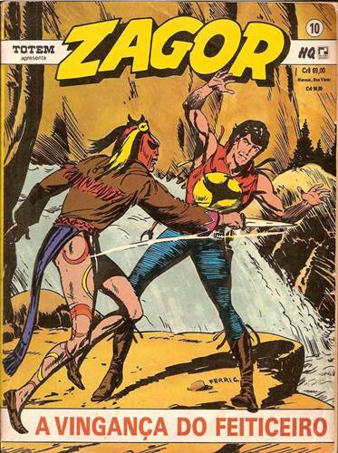 Download de Revista  Zagor (Record) - 010 : A Vingança do Feiticeiro